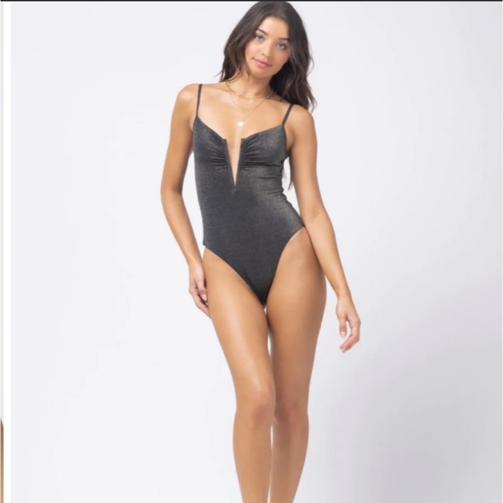 BNWT LSpace Roxanne one piece (Shimmer)